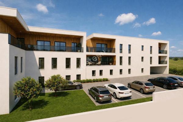 Appartement Genas de type 3, de 66,69m² habitables au plan avec terrasse de 40,15m² - Genas Centre - Résidence Neuve