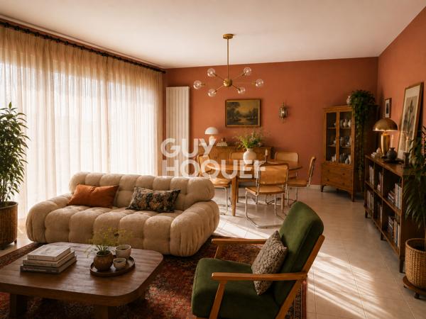 Rodez cœur de ville – T4 85 m² – 2 terrasses tropéziennes, garage, ascenseur, caves