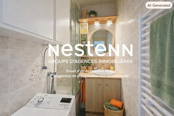 Appartement 3 pièces 2 chambres avec balcon, cave et garage - 69500 BRON