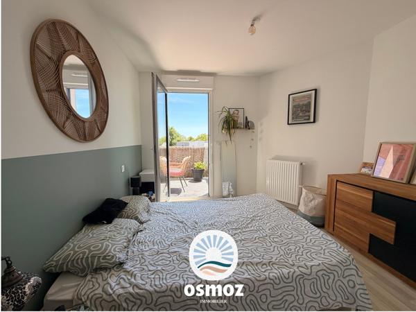 Appartement type 2 avec extérieur, parking et cave !