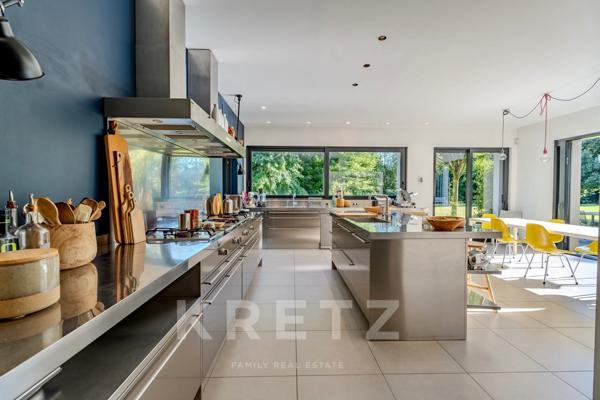 Villa contemporaine en béton banché