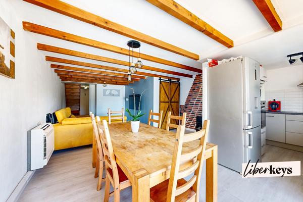 Maison 135 m² – 4 chambres + pièce polyvalente – Grand volume à petit prix