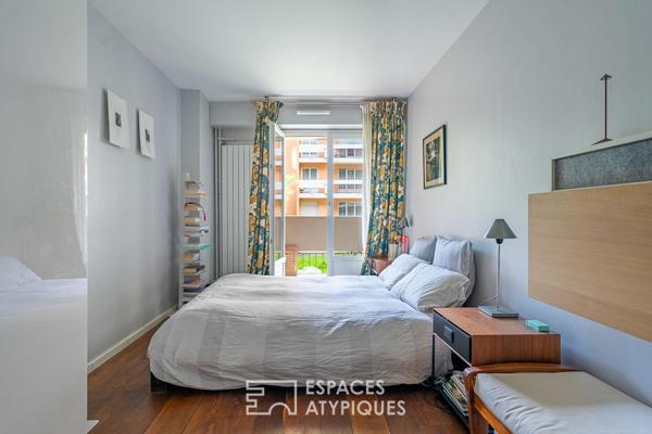 Appartement de réception avec balcons