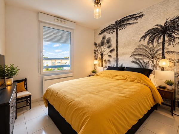 Appartement T2 avec piscine dans résidence récente sans vis-à-vis