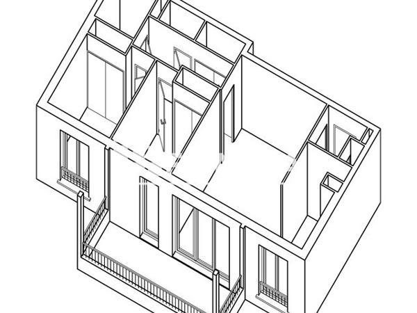 Location Appartement 3 pièces 56.14 m² - 6 RUE GALILLE Strasbourg 67200