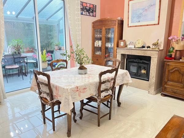 Maison à vendre 6 pièces BOULOGNE SUR MER - 4 chambres - jardin clos - véranda