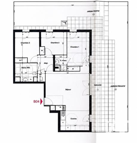 Appartement à vendre 4 pièces 85 m² Bezons