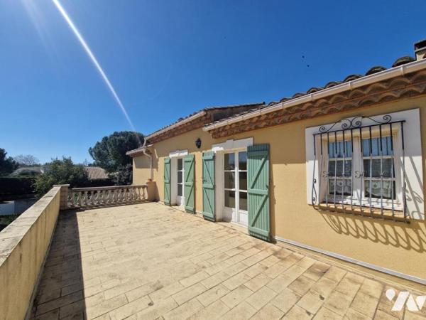 Villa T4 de charme au style provençal, située dans un quartier calme et résidentiel de Lieuran
