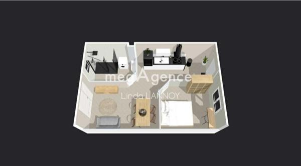 Appartement à MARQUISE, 62250 - 2 pièces 50m²