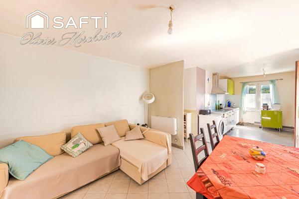 Maison de plain pied avec 2 chambres