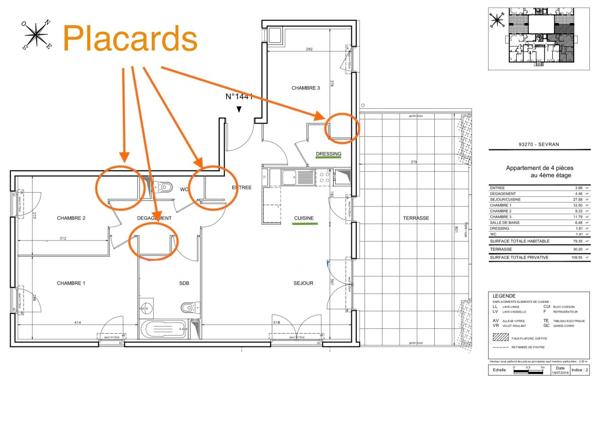 Magnifique appartement de 4 pièces de 80m2 + Terrasse de 30m2 + Pkg!