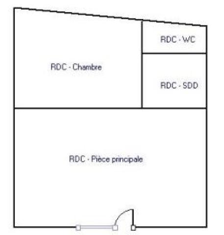 Appartement à GRANVILLE, 50400 - 2 pièces 33m²