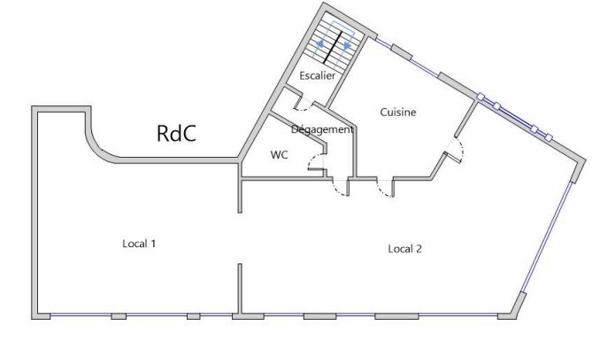 Saint-Etienne 42000 Cave à vin, restaurant et un appartement