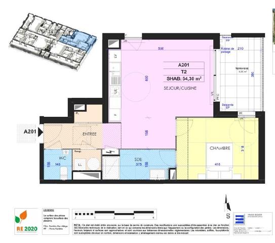 Appartement à vendre 