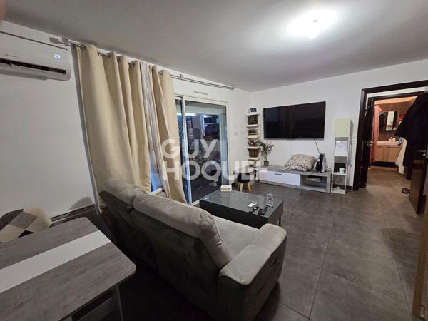 Appartement Marseille T1 de 34 m² avec terrasse de 8 m², ascenseur et climatisation.