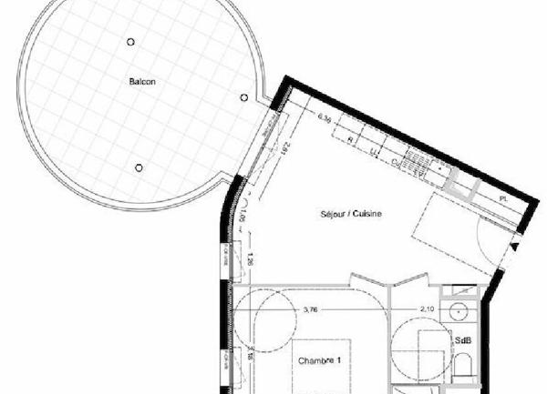 Appartement à vendre  2 pièces • 40 m2 La Seyne-sur-Mer