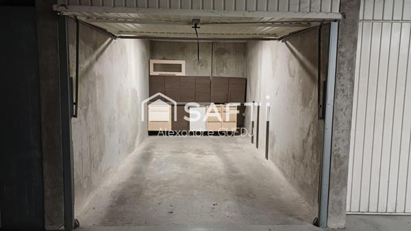 GARAGE 15 M² DANS UNE COPROPRIÉTÉ RÉCENTE ET SÉCURISÉE