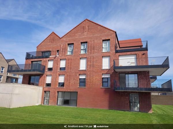 Halluin Appartement récent avec 2 chambres et terrasse 3e et dernier étage