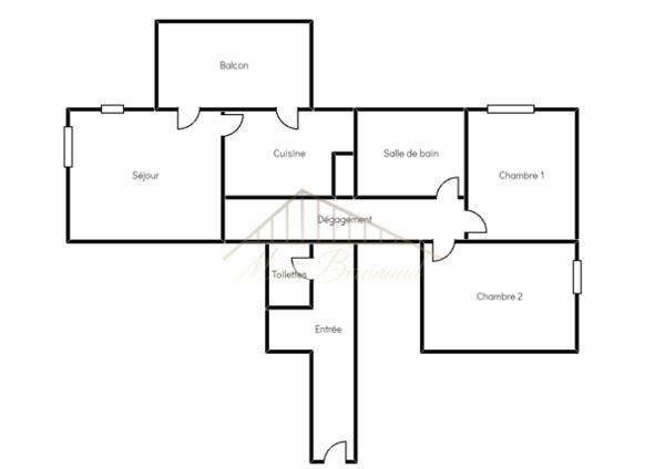 BAYONNE POLO BEYRIS – T3 AVEC BALCON, VUE ARBORÉE ET 2 PARKINGS