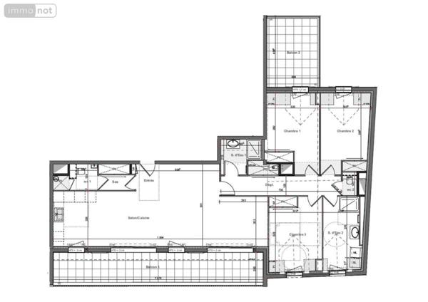 Appartement à vendre à Pacé en Ille-et-Vilaine (35740), ref : 35021-2064