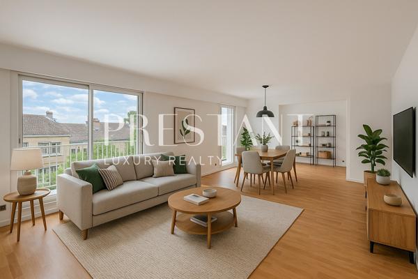 Appartement T4 de 103 m² avec balcon, double box et cellier – Quartier Costedoat/Saint Genès, BORDEAUX