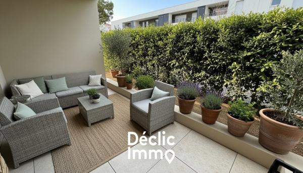 Vente appartement Saint aunes, 61m² 3 pièces 289 000€ avec terrasse