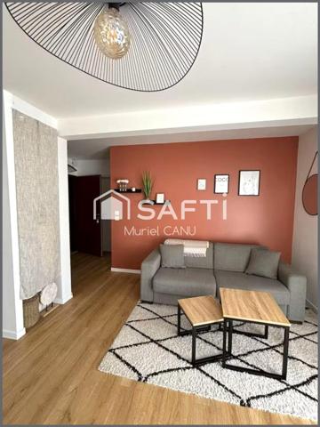 Appartement lumineux avec jardinet