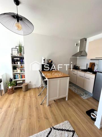 Appartement lumineux avec jardinet