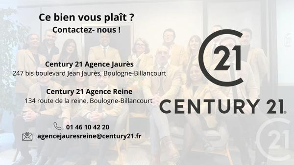 Appartement F3 à vendre  3 pièces - 70,76 m 2   BOULOGNE BILLANCOURT  - 92