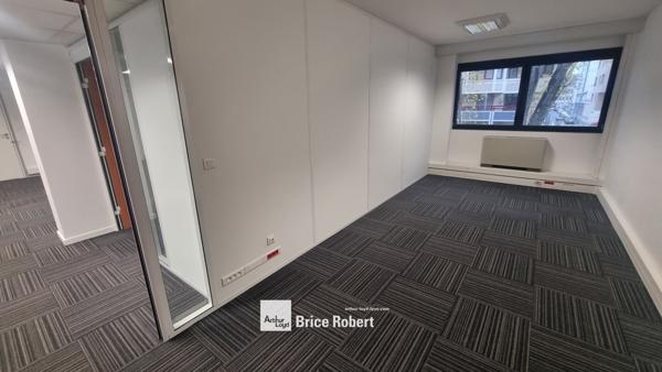 Bureaux à louer à Lyon 6ème traversants dans immeuble rénové