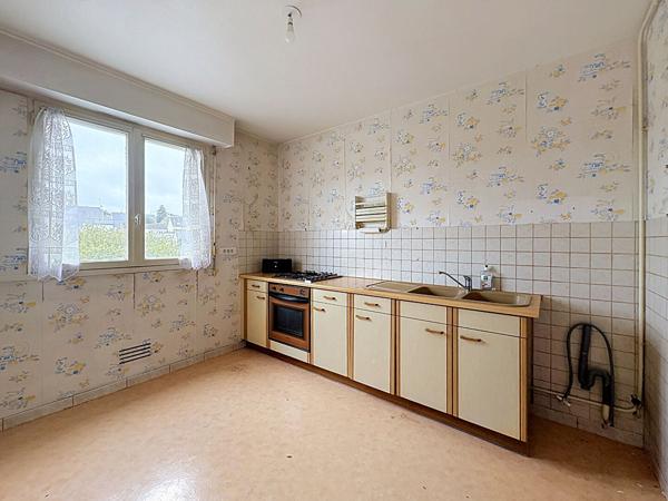 Appartement - 64m² - 2 chambres - Balcon - Parking - Ascenseur - Kesler Devillers, Lanester.