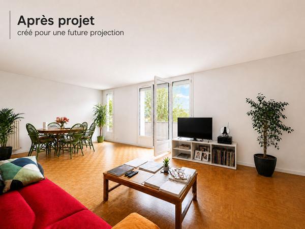Exclusivité: Appartement Pessac T4  (65m2)+ CAVE + PARKING