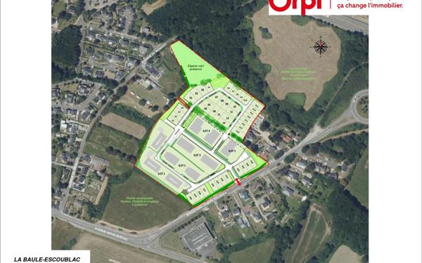 Terrain à vendre    La Baule-Escoublac