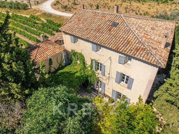 Bastide Provençale de 345m2 avec vue Mont Ventoux - Mazan