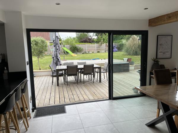 Berville-sur-Mer (27210) EXCLUSIVITE !! A 15 MINUTES DE HONFLEUR, SUPERBE NORMANDE RENOVEE A DECOUVRIR TRES VITE !