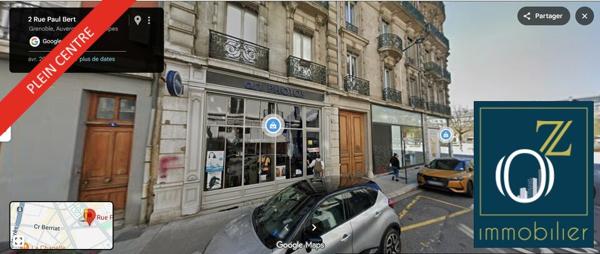 OZ IMMOBILIER – LOCAL COMMERCIAL de 138m² à GRENOBLE