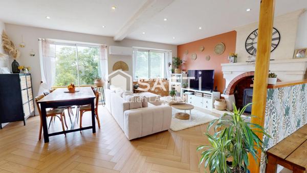 Maison rénovée 4 chambres, 2 salle d'eau et garage