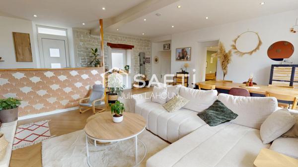 Maison rénovée 4 chambres, 2 salle d'eau et garage