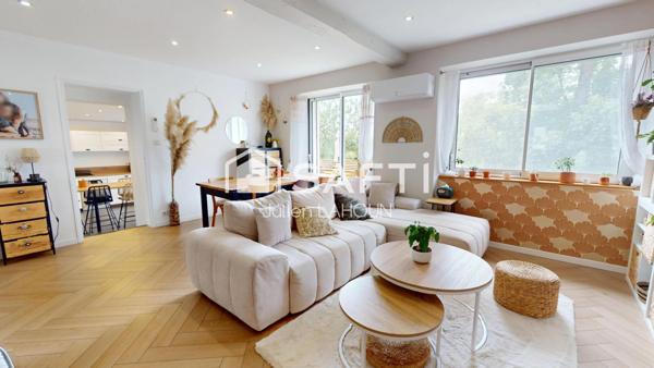 Maison rénovée 4 chambres, 2 salle d'eau et garage