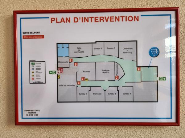 Location bureaux Belfort - 364 m2 - Proche gare et centre commercial