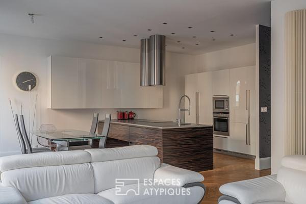 Appartement à la rénovation contemporaine – Grenoble secteur Champollion