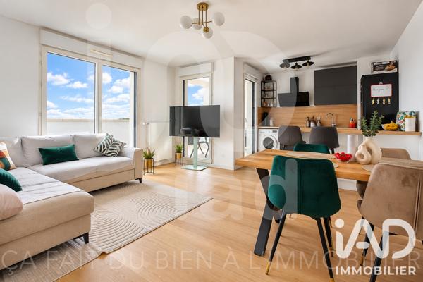 Appartement à vendre 3 pièces 64,61 m² Châtenay-Malabry