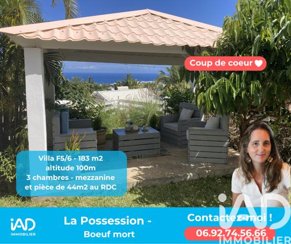 Maison à vendre 5 pièces 183 m² La Possession