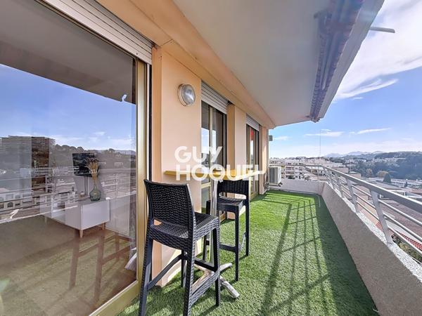 Beau 2 pièces lumineux avec terrasse et garage - Le Cannet Moulières