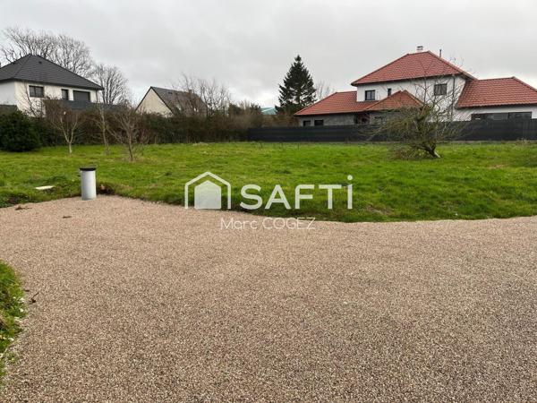 Terrain constructible de 939m2