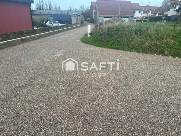 Terrain constructible de 939m2