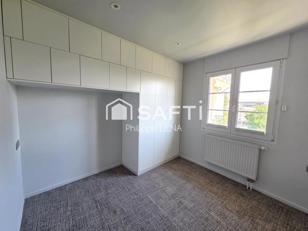 F3 design, 72 m², 2 chambres, hyper-centre / gare