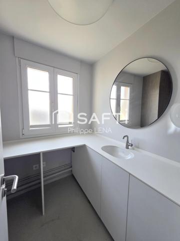 F3 design, 72 m², 2 chambres, hyper-centre / gare