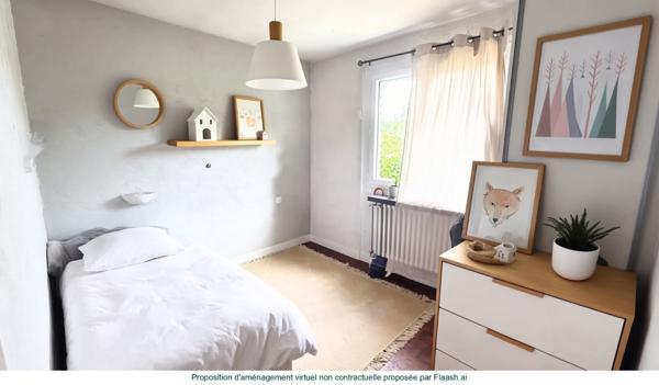 Maison familiale 140 m² – 5 chambres – Sous-sol complet – Pont-Audemer