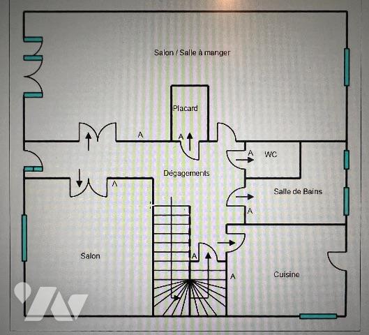 SAINT-CYR-SUR-LOIRE - Rue Victor Hugo
Maison à rénover - 112,87 m² habitables - Jardin